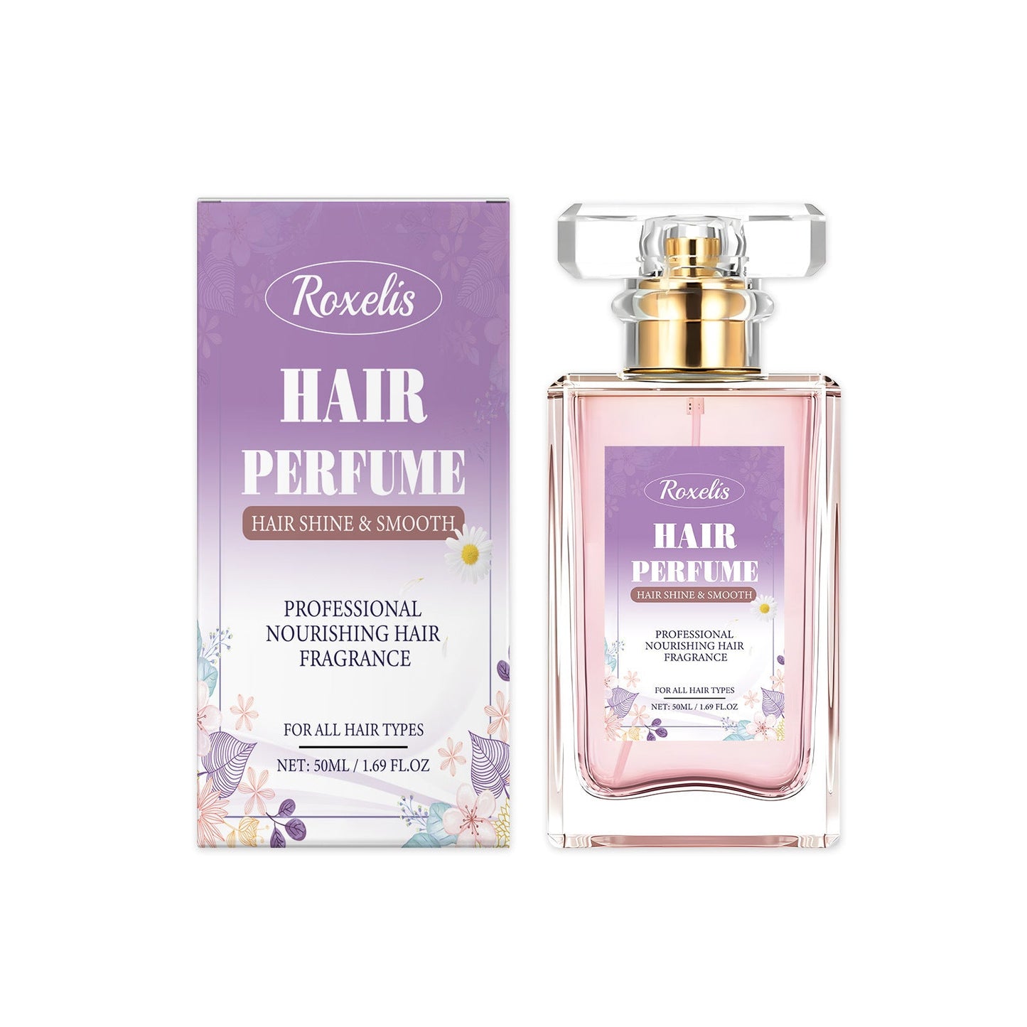 Moisturizing Hair Moisturizing Floral Fragrance Female Hair Care Perfume Spray