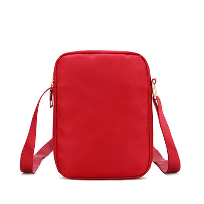 Mini Vertical Nylon Crossbody Phone Bag