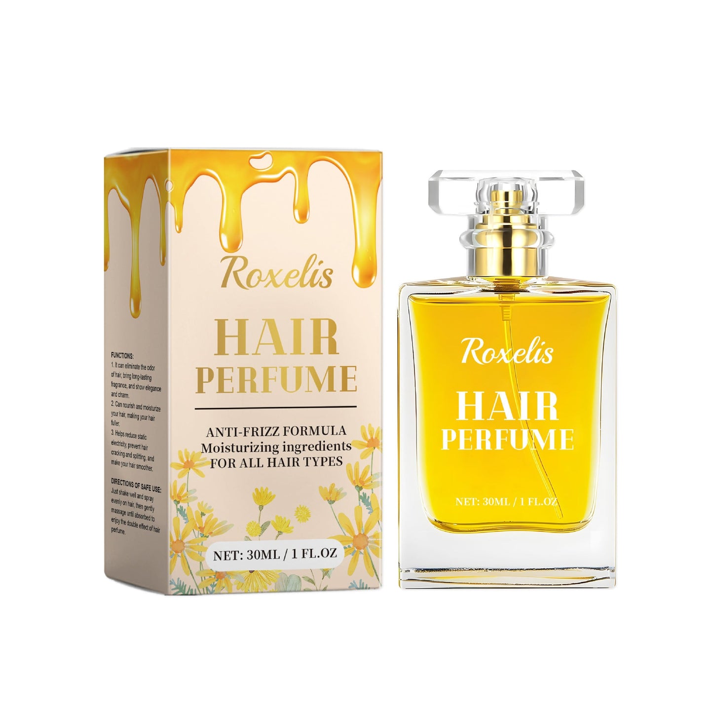 Floral Female Perfume Spray Moisturizing Hair